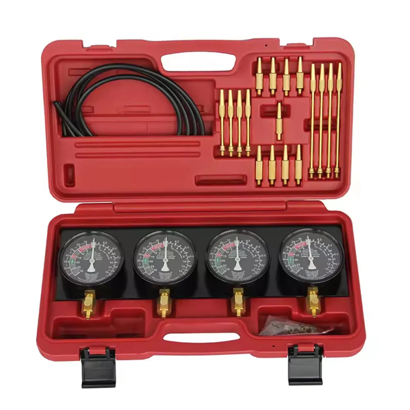 Четирицилиндров балансиращ карбуратор за мотоциклети, нов вакуумметър, синхронен манометър за гуми, 4-цилиндров вакуумен засмукващ уред за мотоциклети