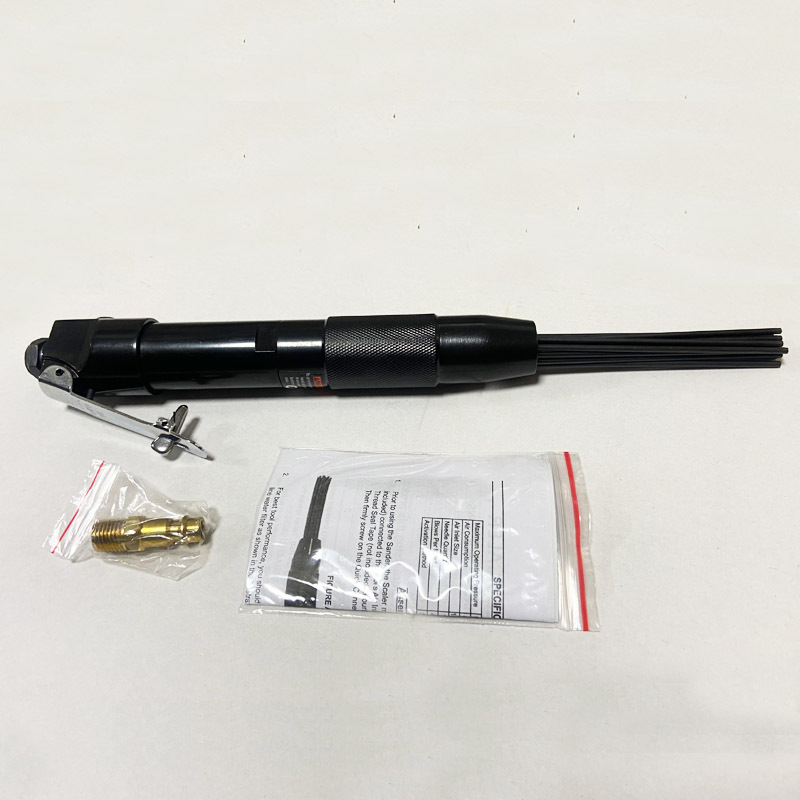 12-пинов пневматичен пистолет за отстраняване на ръжда, индустриален инструмент за отстраняване на ръжда, пневматичен