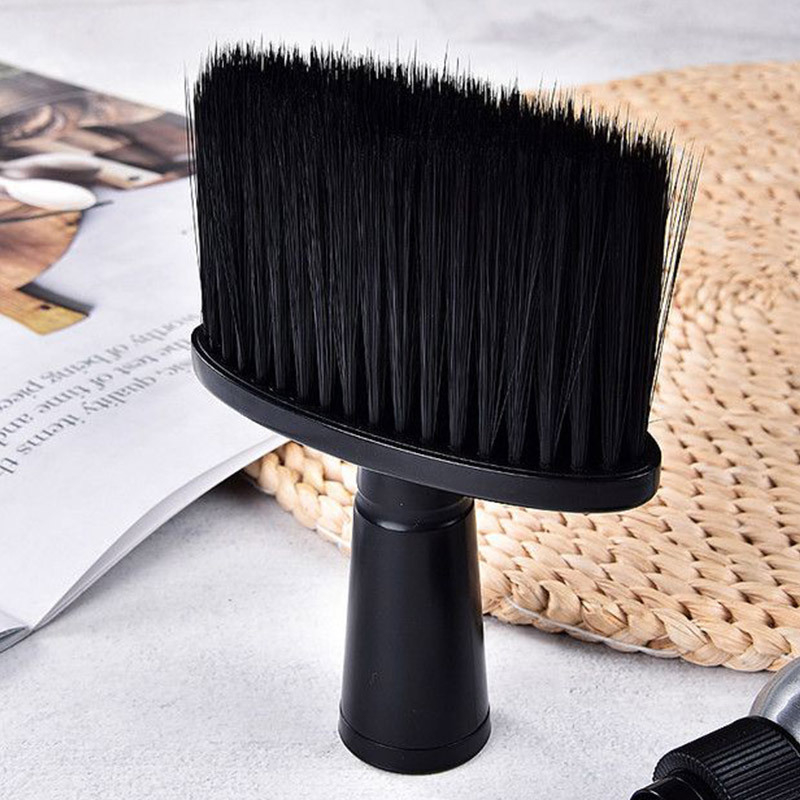 Instrumente de coafură transfrontaliere pentru uz casnic, perie de măturat părul cu mâner drept, ambalate individual, perie cu peri moi pentru curățare și ștergerea prafului