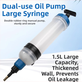 Изпомпване и добавяне на двуфункционален маслен инструмент, голяма спринцовка за смяна на масло, инструмент за извличане на артефакти, инструмент за засмукване на гориво, автосервиз