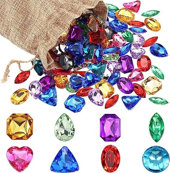 Jucărie de bijuterie pentru copii, vânzare fierbinte, cu diamante, mărgele acrilice de cristal, DIY, cufăr de prințesă, fete, acasă