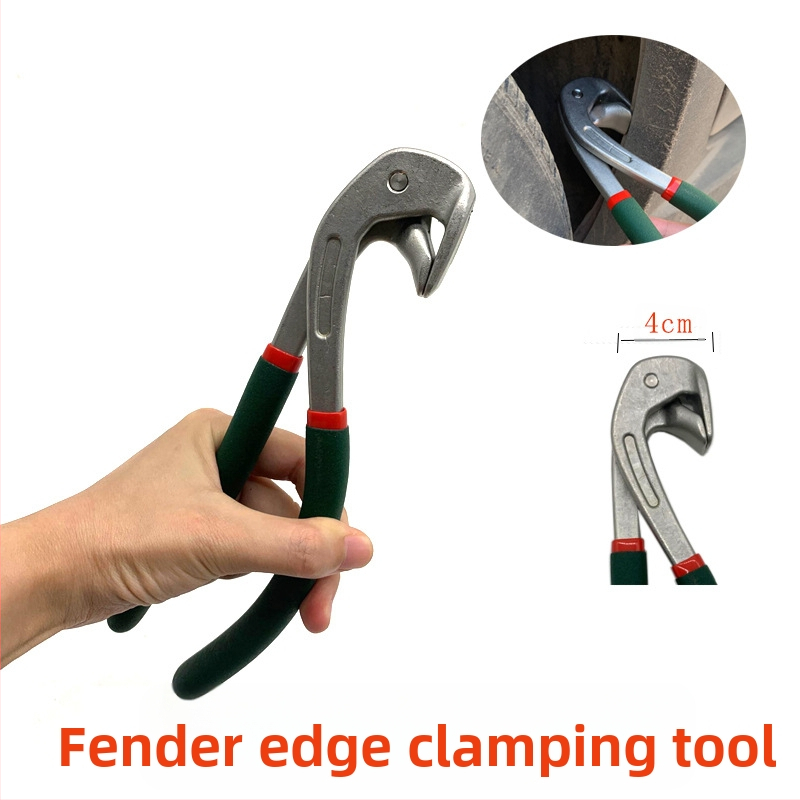 Аксесоари за ремонт на вдлъбнатини, менгеме за скоби за ръбове, инструмент за ремонт на вдлъбнатини по автомобила, клещи за скоби за ръбове на листа