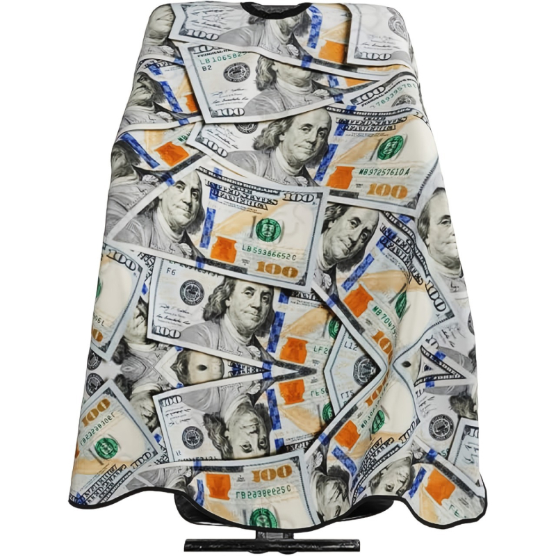 Șorț retro de coafură pentru frizerie, șorț mare pentru adulți, șorț profesional pentru salon de coafură, frizerie, îmbrăcăminte la modă