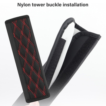 Εργοστασιακά προσαρμοσμένο κάλυμμα ζώνης ασφαλείας αυτοκινήτου κατά της τριβής, προμήθειες εσωτερικού αυτοκινήτου, προστατευτικό κάλυμμα ζώνης ασφαλείας, προστασία ιμάντα ώμου