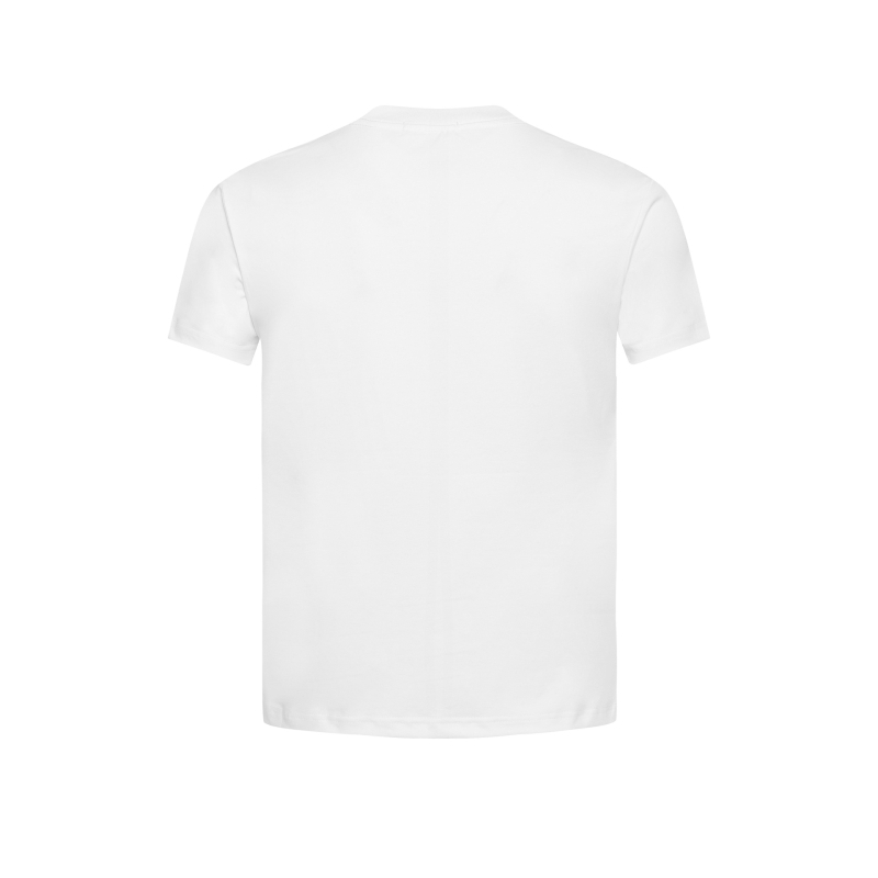 Tricou cu mânecă scurtă și guler mic, pentru bărbați și femei, cu figurină de înaltă calitate, 27210 American 2025, versiunea mică, design Tussolona