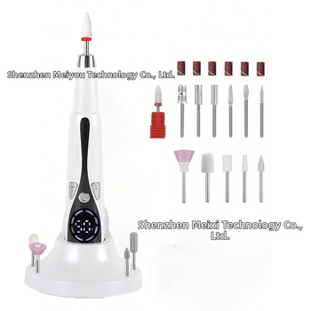 Νέο διασυνοριακό φορητό ηλεκτρικό τριβείο νυχιών, εργαλείο φόρτισης νυχιών με μεγάλη οθόνη