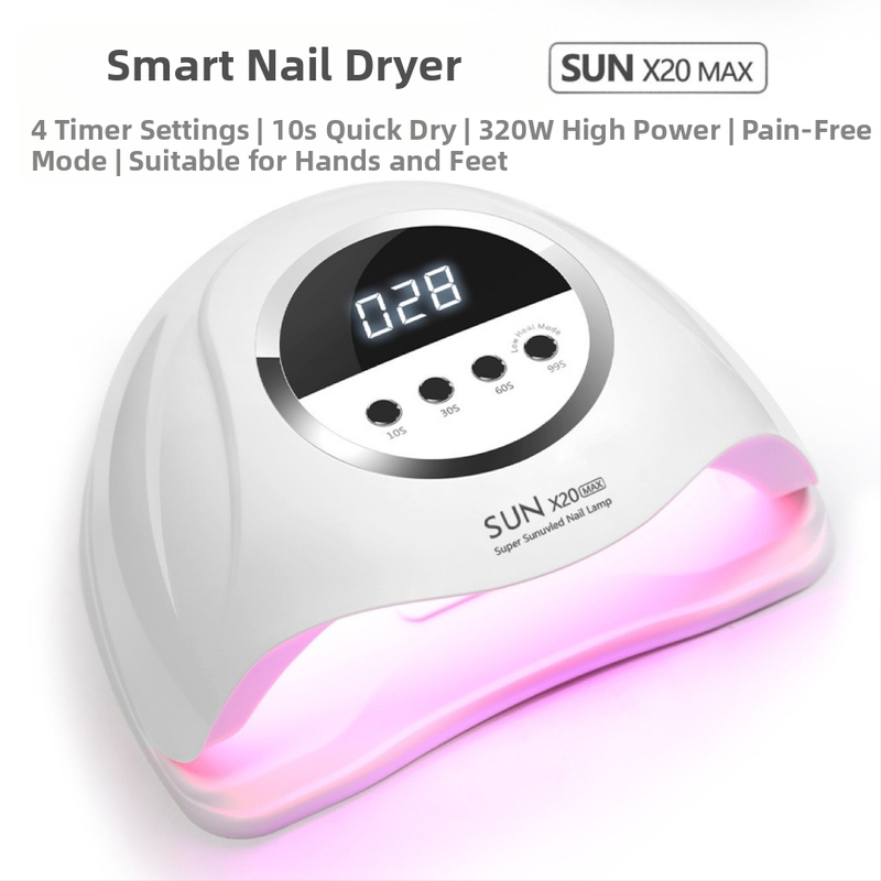 Nagų fototerapijos lempa, greitai džiūstanti nagų lako gelinė nagų lempa, išmanioji jutiklinė, didelės galios nagų kietėjimo lempa, fototerapijos aparatas