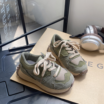 Laste tossud Tide kaubamärgi poistele ja tüdrukutele Forrest Gump kingad hulgimüügist 2025. aasta kevad- ja sügisbeebi laste tossud mood vabaajajalatsid