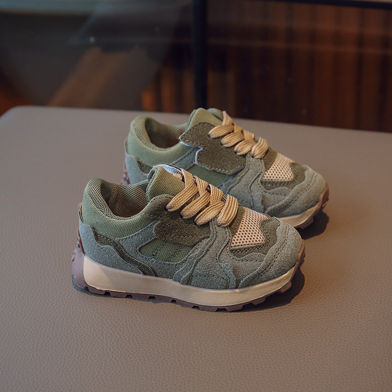 Laste tossud Tide kaubamärgi poistele ja tüdrukutele Forrest Gump kingad hulgimüügist 2025. aasta kevad- ja sügisbeebi laste tossud mood vabaajajalatsid