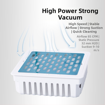 36 W itin galingas nagų lako valiklis, 5 greičių reguliuojamo oro kiekio dulkių siurblys, ekologiškas, didelio tankio dulkių siurblys medvilnei, nešiojamas dulkių siurblys