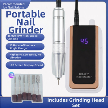 „Ximei Qh-802 Grinder“ nešiojamas nagų salono specialus išankstinio apdorojimo elektrinis nagų šalinimo ir negyvos odos manikiūro aparatas
