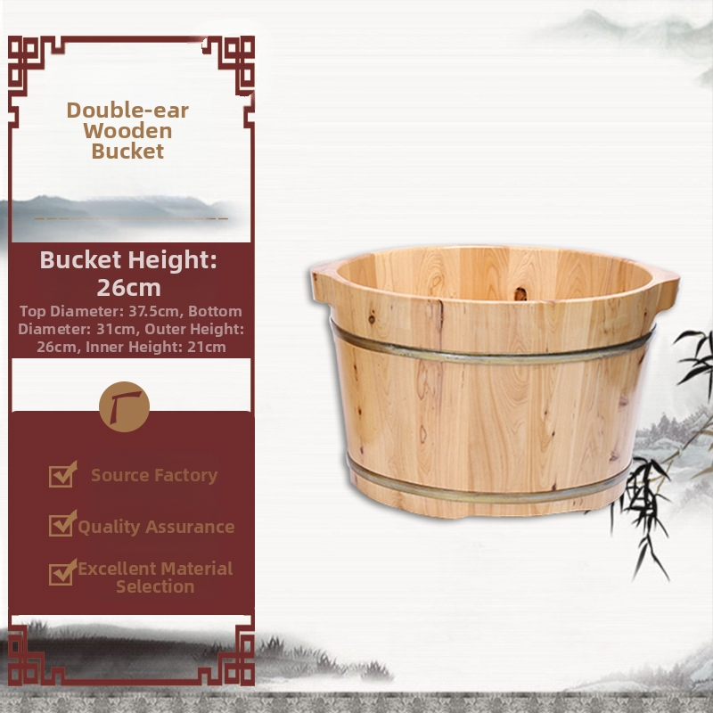 Tootja poolt otse heaks kiidetud, seedripuust jalavanni puidust ämber, saunavanni jalakauss, täispuidust isolatsiooniga nõelravi massaaži puidust ämber hulgimüügist