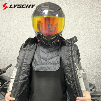 LYSCHY Thunder Wing ziemas motocikla šalle silta, ūdensnecaurlaidīga, vēja necaurlaidīga, daudzfunkcionāla, pārnēsājama kakla pārvalka kakla pārvalks