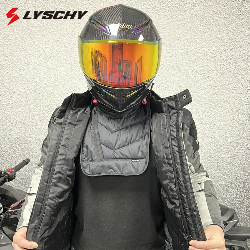 LYSCHY Thunder Wing žieminis motociklo šalikas, šiltas, vandeniui atsparus, vėjui atsparus, daugiafunkcis, nešiojamas kaklo apdangalas, kaklo apdangalas