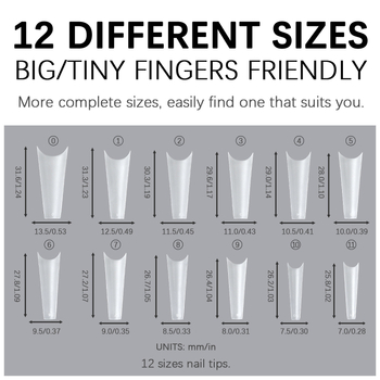 Lac de unghii 240 bucăți cutie mată transparentă pentru unghii, jumătate de capac, lac de unghii pentru unghii, înfrumusețare unghii