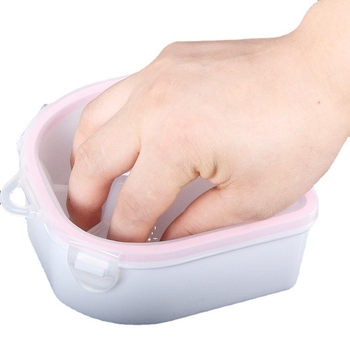 Dvisluoksnis burbulinis dubenėlis nagams Manikiūro valymas Nagų minkštinimas Šveitiklis Ragenų priežiūra Tankinimas Praustuvas