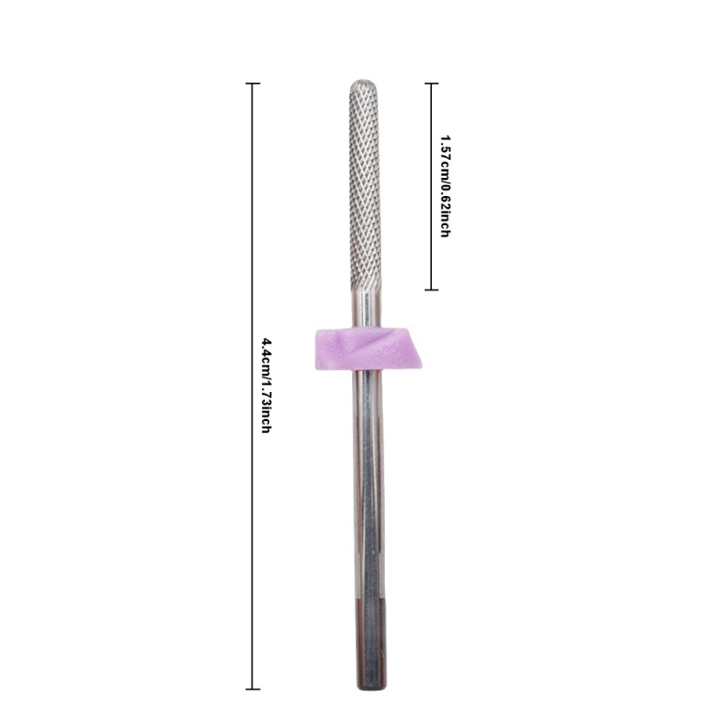 Maža volframo plieno nagų poliravimo galvutė pašalina nagus, negyvą odą, graviravimo šlifuoklis, rotacinė dildė, skėčio formos manikiūro įrankis (naujas)