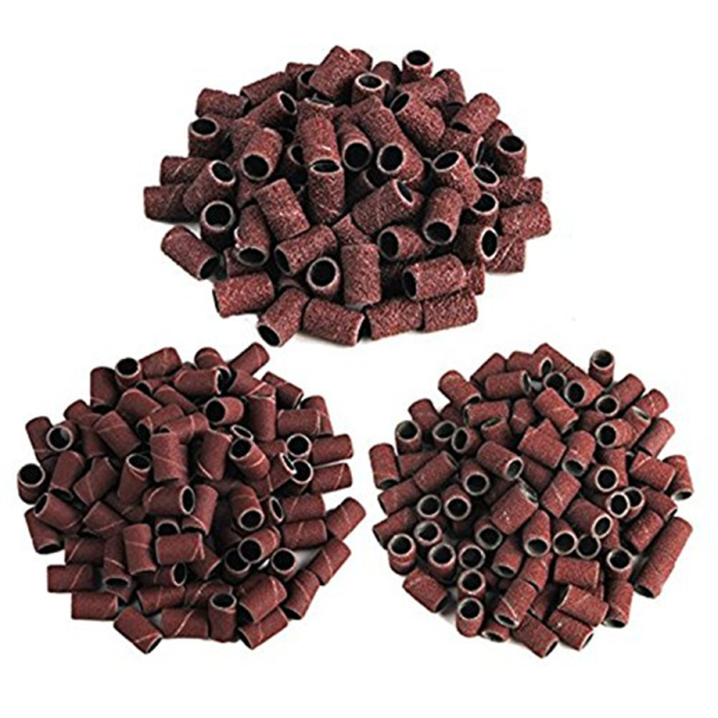 Nagu pulēšanas instrumenti slīpēšanas gredzens smilšu gredzenu slīpēšanas mašīna smilšu gredzenu slīpēšanas instruments 50/iepakojums nagu slīpripas