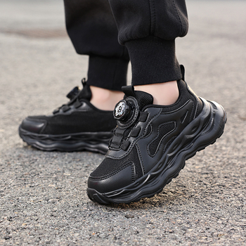 Λευκά Παπούτσια Παιδικά Αθλητικά Παπούτσια 2025 Άνοιξη Νέα Αγόρια Παπούτσια Τρεξίματος με Γκρι Διχτυωτό Υλικό Ελαφριά Μαθητές Δημοτικού Αναπνέοντα