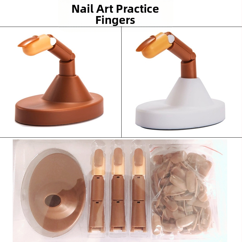 Piiriülene küünekunsti praktika mehaaniline protees käeliiges sõrme algajate harjutustegevused sõrmevöö alus