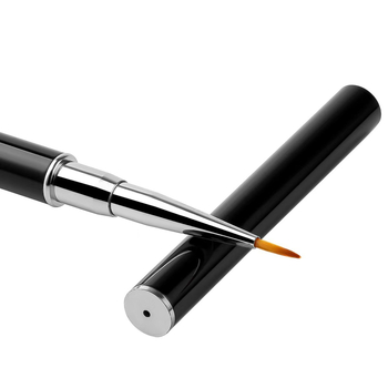 Nagų dailės universalus rašiklis su deimantiniu metaliniu strypu, nagų dailės piešinys, gėlė, traukiama linija, raižytas dažų rašiklis, daugkartinis, juodas, kabliukas