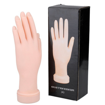 Nagų dailės praktikos netikra ranka lanksčios nagų dailės netikra ranka nagų dailės praktika netikra ranka netikra delninė