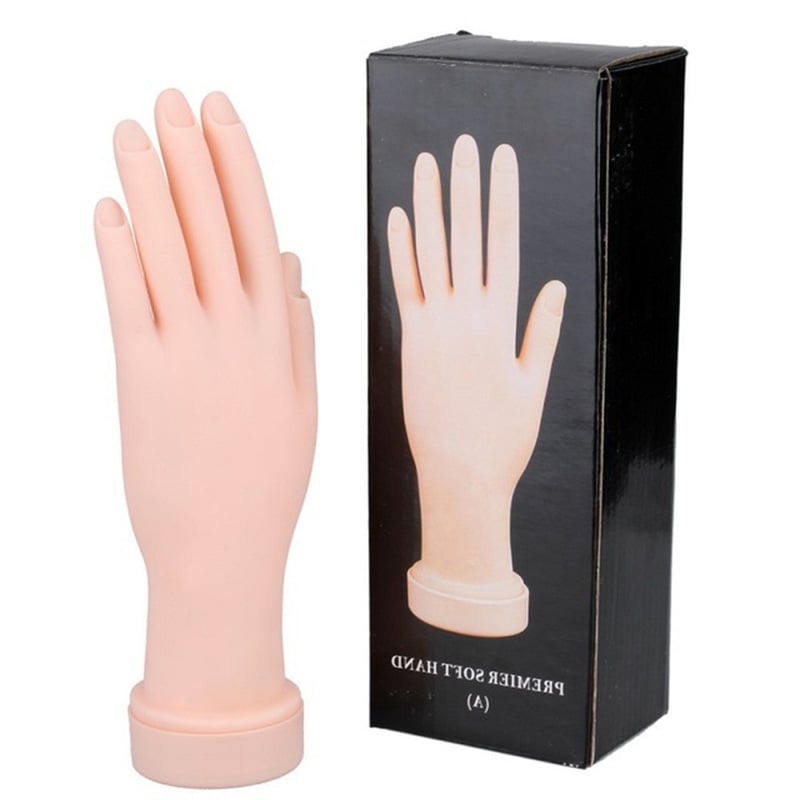 Nagų dailės praktikos netikra ranka lanksčios nagų dailės netikra ranka nagų dailės praktika netikra ranka netikra delninė