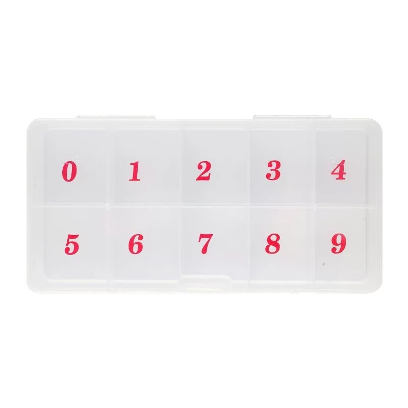 500 vinių tuščia dėžutė nagų dailei Tuščia dėžutė Nagų dailės papuošalų dėžutė Nagų dailės laikymo dėžutė Tuščia nagų dailės nagų dailės dėžutė