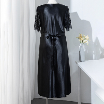 2025. aasta uus moodne siidist öösärk, naiste lihtne seksikas kerge luksuslik mugav vabaaja kodukleit välisriietuseks