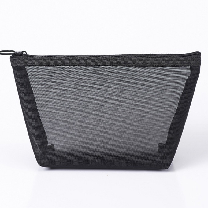 Neilona sieta kosmētikas uzglabāšanas soma, melna, lielas ietilpības, ērts ceļojumu, āra, nēsāšanas maisiņš