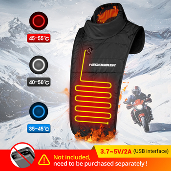 Vest Warm Electronic Heating Shall Motociklu Daudzfunkcionāls Pārnēsājams Plecu Padel Bez Piedurknēm Krūšu Vest Kakla Pārvalks