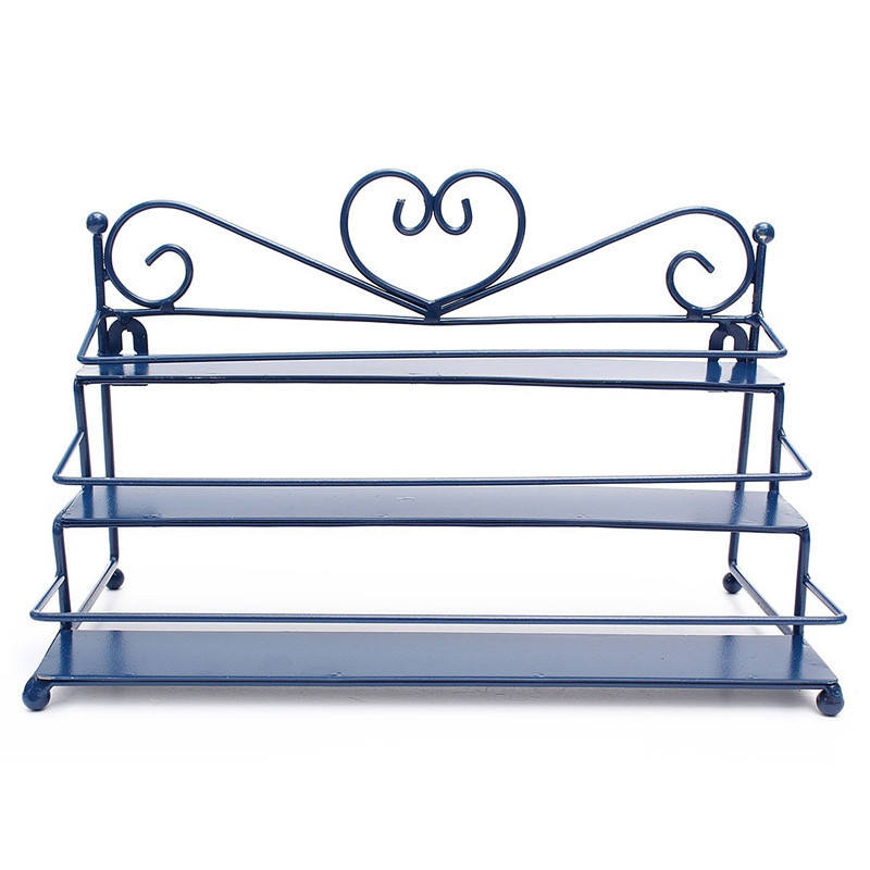 „Jiahua“ nagų lako lipnus demonstracinis stovas, geležinis nagų lako laikymo stovas, kopėčių tipo trijų sluoksnių kvepalų stovas, lūpų blizgesio stovas, lūpų dažų stovas