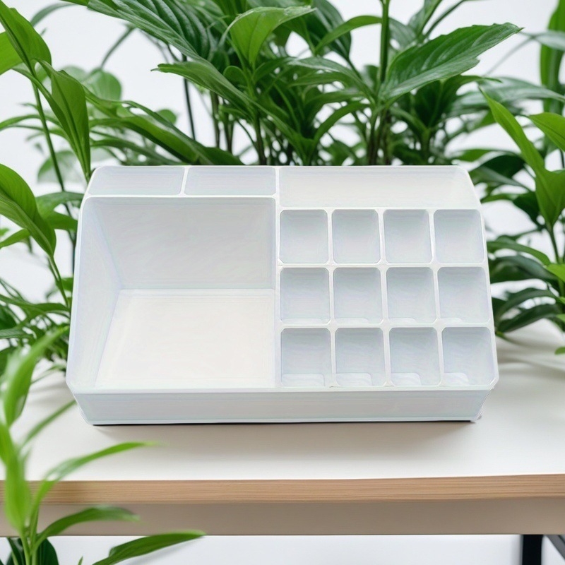 Cutie de depozitare pentru birou, compartiment pentru cămin studențesc, cutie de organizare pentru diverse articole, suport de birou de mare capacitate, cutie de depozitare pentru papetărie