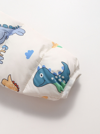 Νέα αναζωογονητικά ρούχα από βαμβάκι με κινούμενα σχέδια για αγόρια και κορίτσια, ζεστά βαμβακερά ρούχα για παιδιά, μπουφάν και μπλούζες με βαμβακερή επένδυση για μωρά και βρέφη