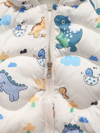 Νέα αναζωογονητικά ρούχα από βαμβάκι με κινούμενα σχέδια για αγόρια και κορίτσια, ζεστά βαμβακερά ρούχα για παιδιά, μπουφάν και μπλούζες με βαμβακερή επένδυση για μωρά και βρέφη