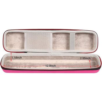 Персонализирана чанта за изправяне на коса Eva, кутия за съхранение на маша за коса, преносима чанта за сешоар, кутия за съхранение при пътуване