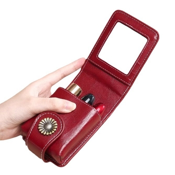 Rokassomiņa, kosmētikas soma, PU lūpu krāsas uzglabāšanas soma, izejamā lūpu krāsas datu kabelis, austiņu soma ar spoguli, maza kosmētikas soma