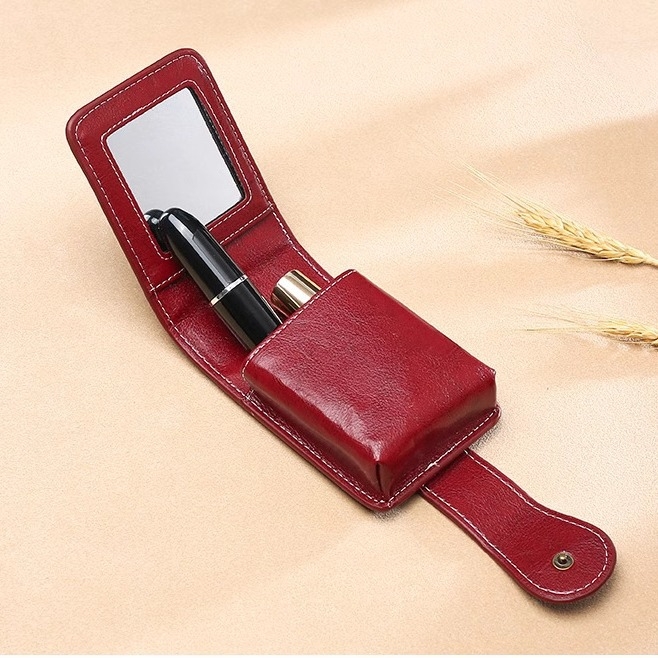 Rokassomiņa, kosmētikas soma, PU lūpu krāsas uzglabāšanas soma, izejamā lūpu krāsas datu kabelis, austiņu soma ar spoguli, maza kosmētikas soma