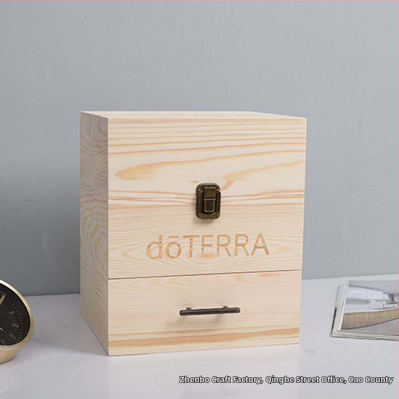 Сгъваема кутия за етерични масла, трислойна, 59-отделения, дървена кутия за съхранение на етерични масла, сгъваема кутия за козметични продукти, дървена кутия за съхранение