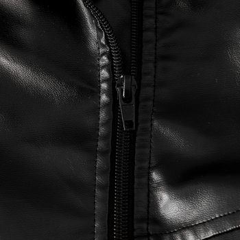 Dječja kožna jakna dugih rukava s velikim reverom, jesen 2025., nova dječja korejska stilska cool bajkerska jakna