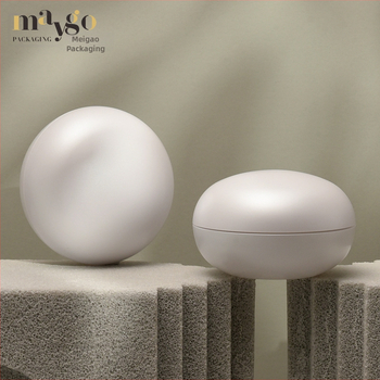 Vairumtirdzniecības ādas kopšanas iepakojuma materiāls Krēma pudele Akrila sejas krēms 50g Apakšpudele Plastmasas tukša pudele Ražotāja tieša piegāde