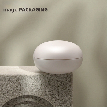 Vairumtirdzniecības ādas kopšanas iepakojuma materiāls Krēma pudele Akrila sejas krēms 50g Apakšpudele Plastmasas tukša pudele Ražotāja tieša piegāde