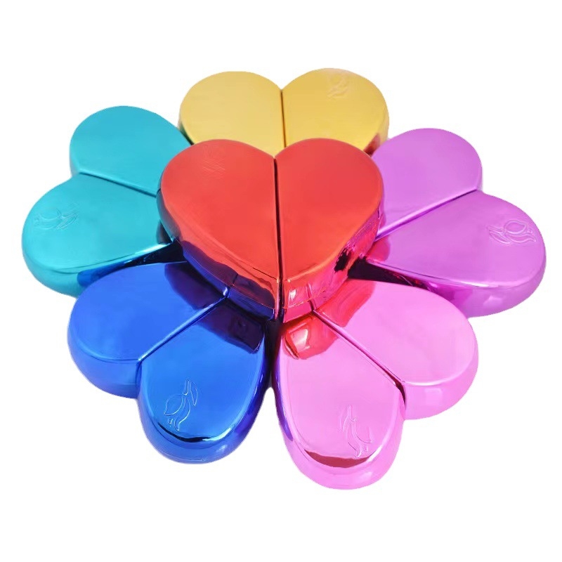 25 ml galvanizavimo spalvos meilės kvepalų buteliukas kosmetikos stiklinis butelis kelioninis drėkinamasis purškiamas stiklinis butelis tuščias butelis