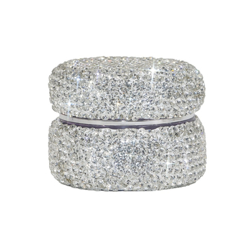 Jauna, augstas vērtības, pārnēsājama ceļojumu tonālā losjona pudele, augstas kvalitātes balta dimanta akrila grima krēma pudele