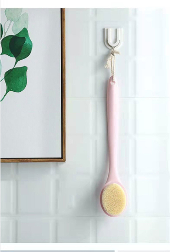 Buitinis ABS prailgintos rankenos masažinis vonios šepetys vonios purvo šepečiui atgal vonios šepečiui patogiam vonios šepečiui