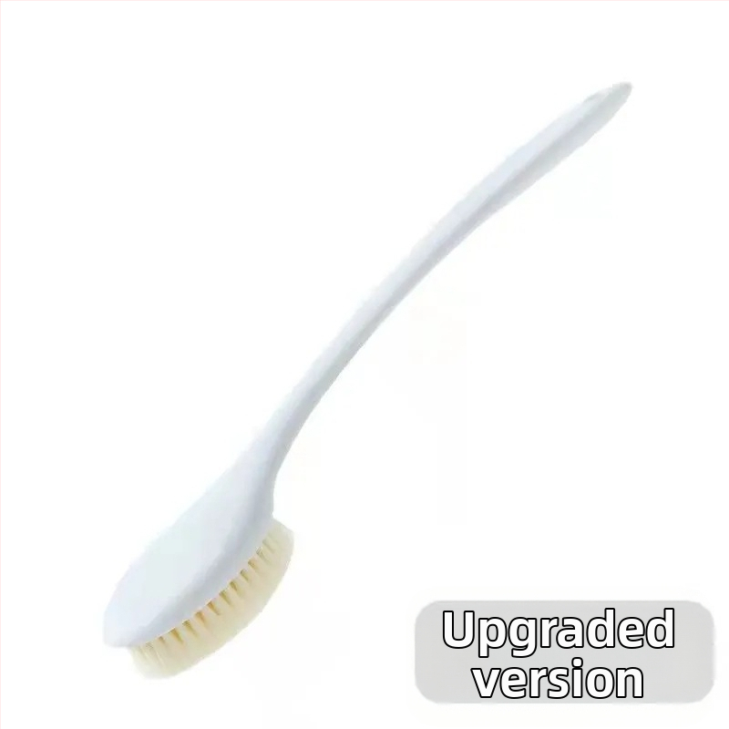 Домакинска четка за масаж на ABS с удължена дръжка, четка за баня с кал, четка за гръб, удобна четка за вана