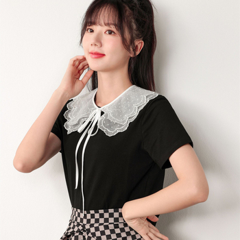 Κολάρο με Φόρεμα, Δαντελένιο Σάλι, Γυναικεία Κάπα, Καλοκαιρινό Λευκό Πολυλειτουργικό Δαντελένιο Κολάρο, Υψηλής Ποιότητας