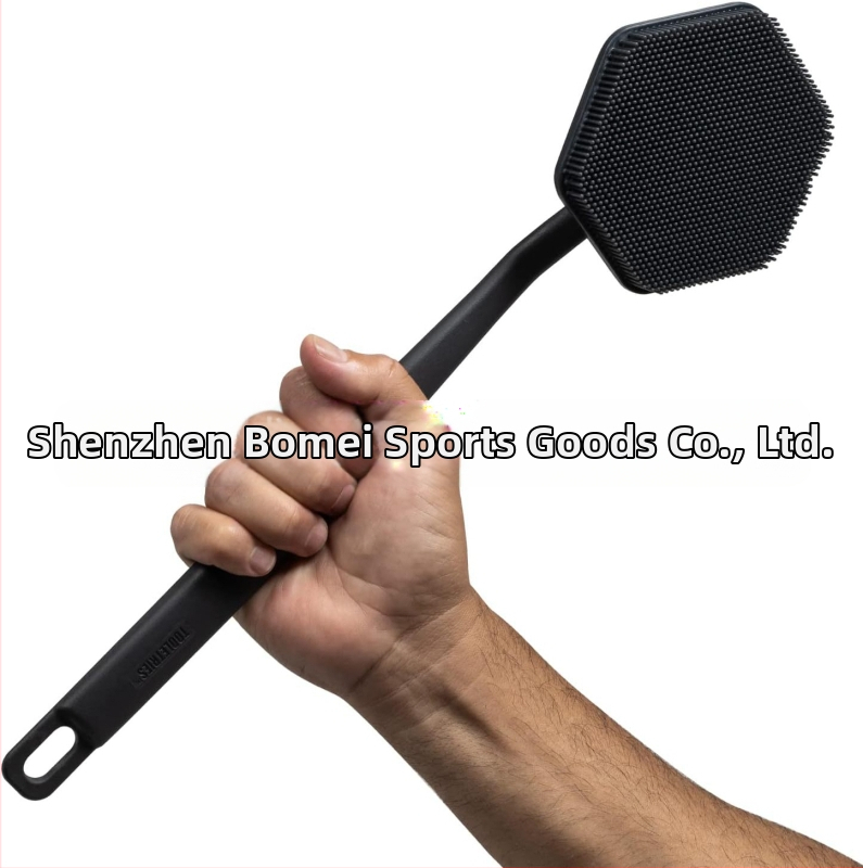 Amazon Nová silikónová kefa do kúpeľa s dlhou rukoväťou pre mužov, silikónová kefa na čistenie chrbta, kefa na čistenie chrbta