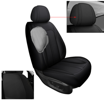 Нова универсална кожена възглавница за автомобилна седалка за четири сезона, универсален калъф за петместна автомобилна седалка, фабрични директни продажби, могат да изпращат B-01
