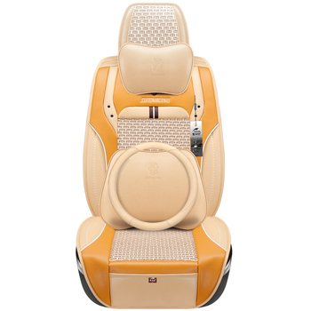 2020. gada jaunais H-04 pilnībā ietītais ledus zīda vasaras automašīnas spilvenu sēdekļu pārvalks, rūpnīcas vairumtirdzniecība Amazon